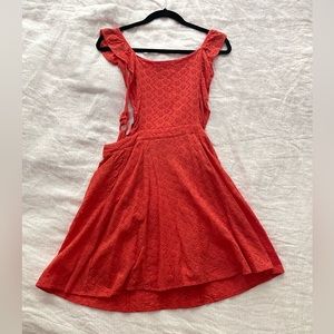 Picnic dress with beautiful open back